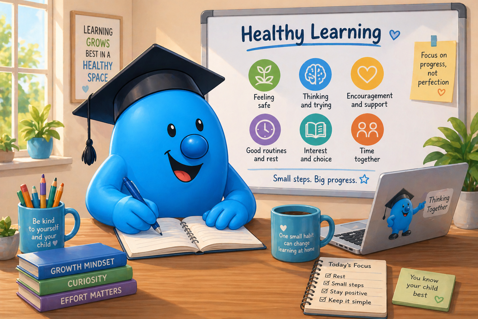 Healthy Learning and Practical AI pathway illustration
