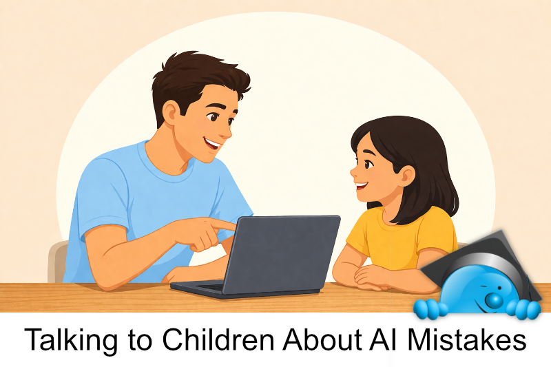 Talking to Children About AI: AI Mistakes and Hallucinations (Ages 7 to 9)