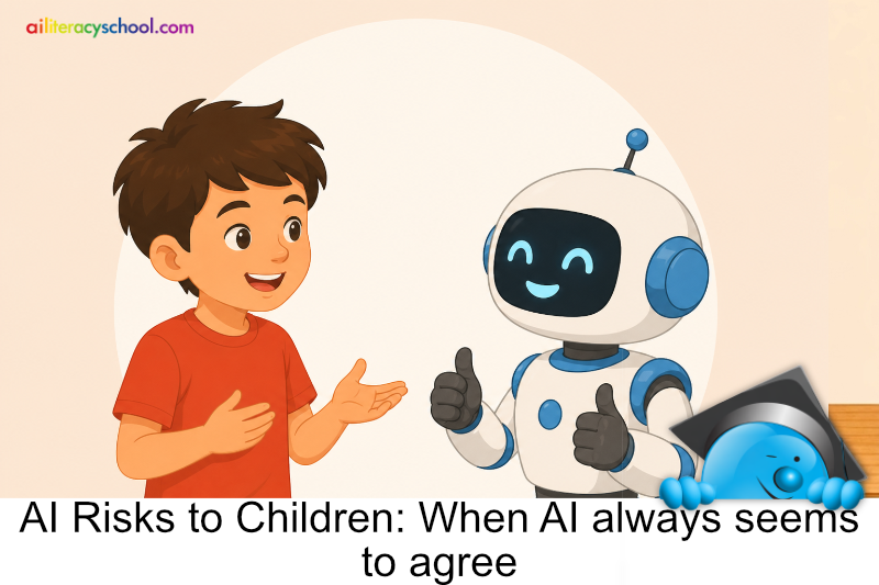 AI Risks to Children: When AI always seems to agree