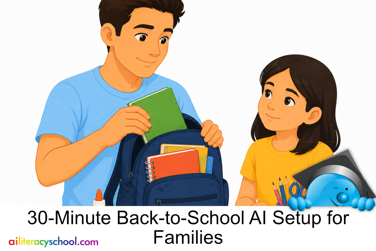 30-Minute Back-to-School AI Setup for Families